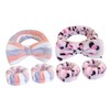 PACKOVE 2Sets Spa Headband and Wristband of Face Wash Headbands