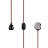 LEDSone Industriële Hanging Lamp Set, E27 Hanging Lamphouder, 4 Metre