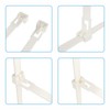 intervisio Cable Ties Resealable, 300 mm x 7.6 mm, Pack