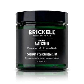 Brickell Men's Products Renewing Face Scrub, 4 Ounce