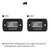Taikemeti Tach Hour Meter, Can Retain Historical Data, Waterproof Function,