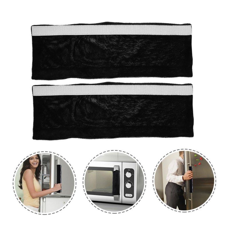jojofuny 2pcs Refrigerator Handle Non- Kitchen Appliance Protector for Oven