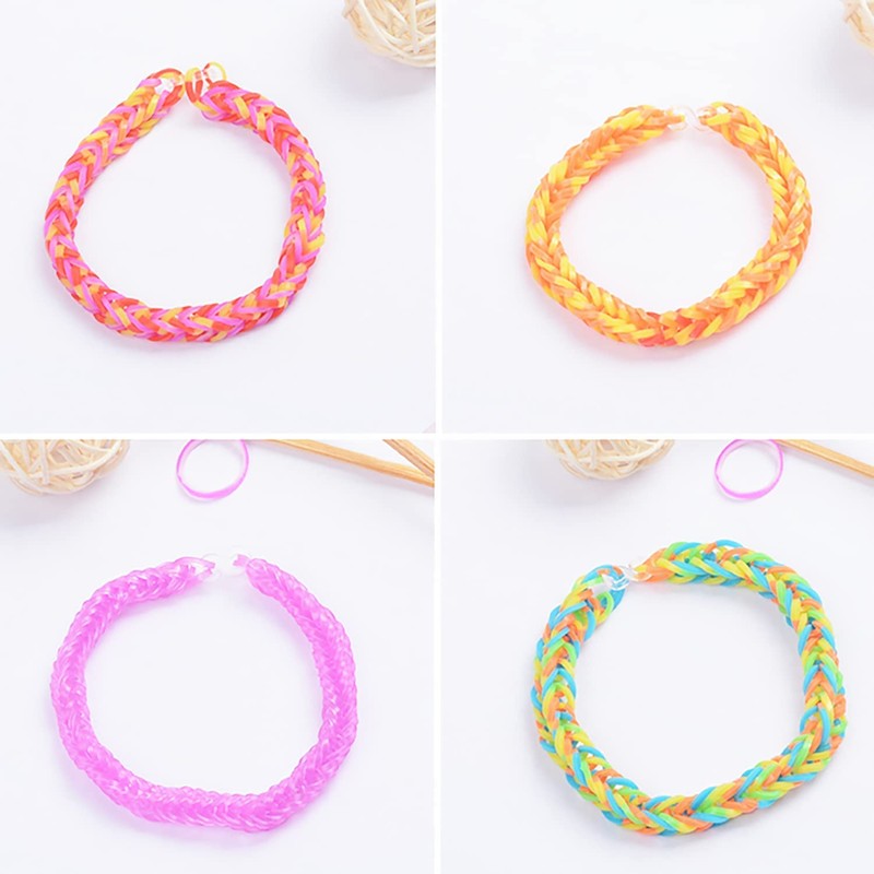 YUSLROB 2500+ Rubber Band Loom Bracelet Kit,Loom Bracelet Making kit,Best