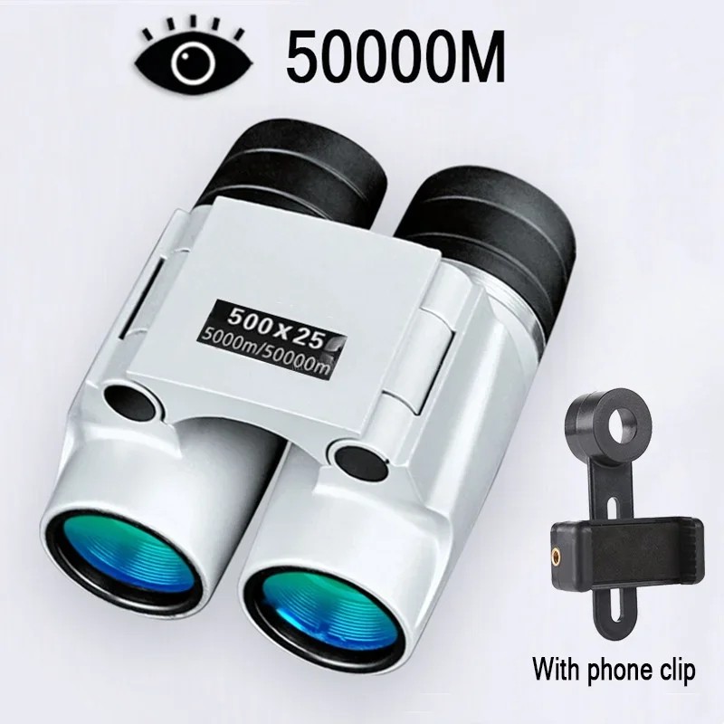 Compact 8x21 Binoculars for Travel & Birdwatching – Lightweight Folding