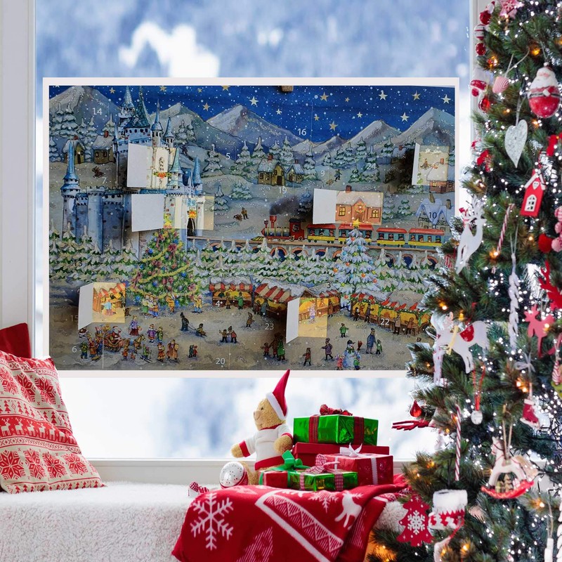 Richard Sellmer Verlag Advent Calendar Christmas market at the castle