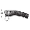 Prime-Line T 8659 1/4 In. Gray, Wool Pile, Weatherstrip (18