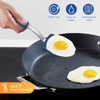 Elesunory 4 pcs Silicone Spatula, Heat Resistant Silicone Cookie Spatula