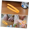 WOONEKY 10pcs Boy Girl Plastic Tweezers Fine Motor Skill Development