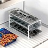 Fox Valley Traders Vintage Kitchen Aluminum Metal Ice Cube Trays,