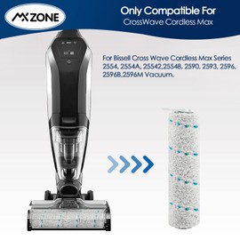 MXZONE Multi-Surface Brush Rolls 2787 for Bissell CrossWave Max 2554 2554A 2590 2593 2596 for HydroSteam 35151 3515 35152 3513 3518 Vacuum Cleaner, Compare to model number 1618638