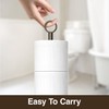 Toilet Roll Holder Stand (with Reserve Function), Free Standing Toilet