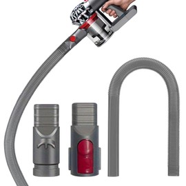 Dryer Vent Cleaner Kit Vacuum Hose Attachment, Dryer Vacuum Lint Cleaner,Compatible with Dy-son V6 V7 V8 V9 V10 V11 V12 V13 V14 V15,Flexible Dryer Lint Remover Hose Attachment