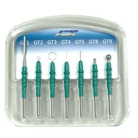 NOMI BROTHERS 7 PCS SET Bonart Green Electrode Tips ART-E1 Electrosurgery G1 G2 G3 G4 G5 G8 G9