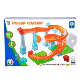 Simba 104114485 Marble Run 31 Pieces for Children from 4 Years 3 Balls Length 100 cm