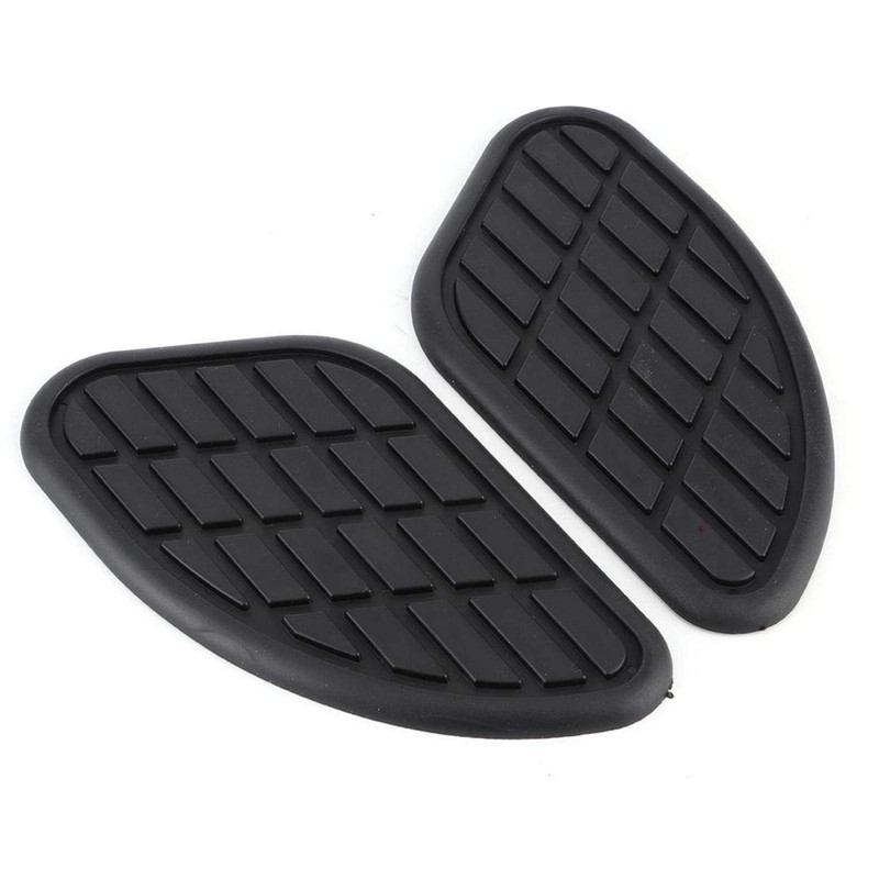 2 x Motorcycle Fuel Tank Traction Pad Protector Vintage Universal