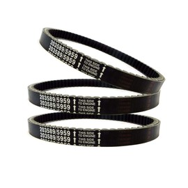 BLACKHORSE-RACING 3pcs 30 Series Go Kart Drive Belt Replaces Manco 5959 / Comet 203589