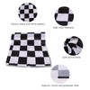 Black and White Table Runner, Checkered Pattern Table Runners, 30