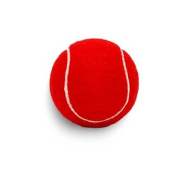 PRICE Tube of 4 Colour tennis balls(1 x 4 Red balls)