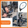 Electric Steel Cable Lock with Keys 60 cm Lock Bicycle
