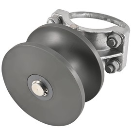 Sliding Gate Rollers Nylon Cantilever Roller Gate for 4" Round Post, 2-3/8" or 2-1/2" Chain Link Fence Gate Frame