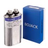 BOJACK 10 uF ±6% 10 MFD 370V/440V CBB65 Oval Run