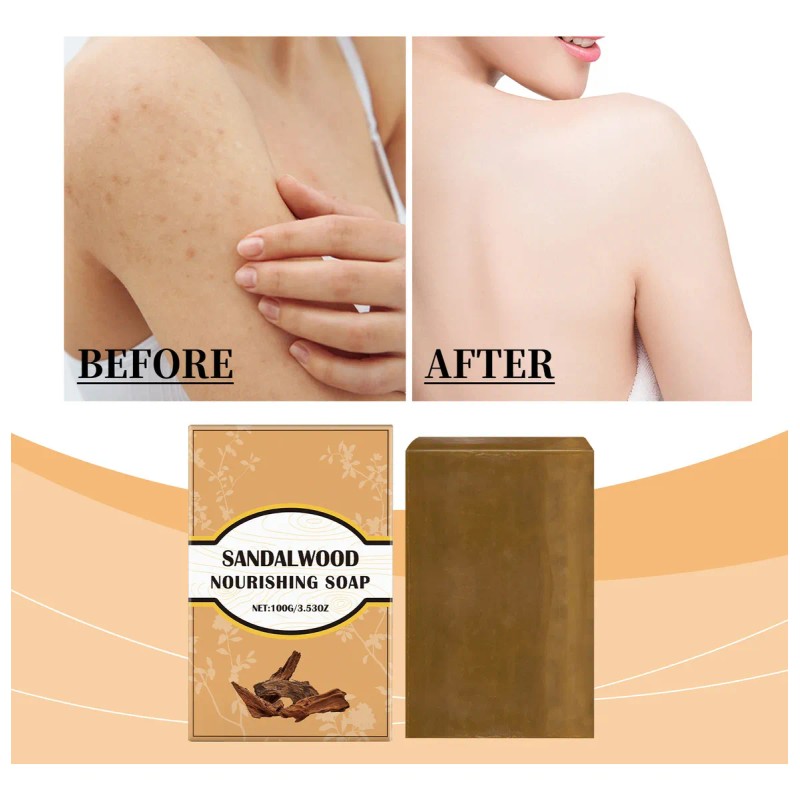 J Soap Sandalwood, Nutritivo, Limpiador, Nutritivo, Sándalo