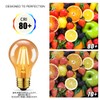 LVWIT LED Bulb, E26 Base, Filament Bulb, 60W Equivalent, 2500K,