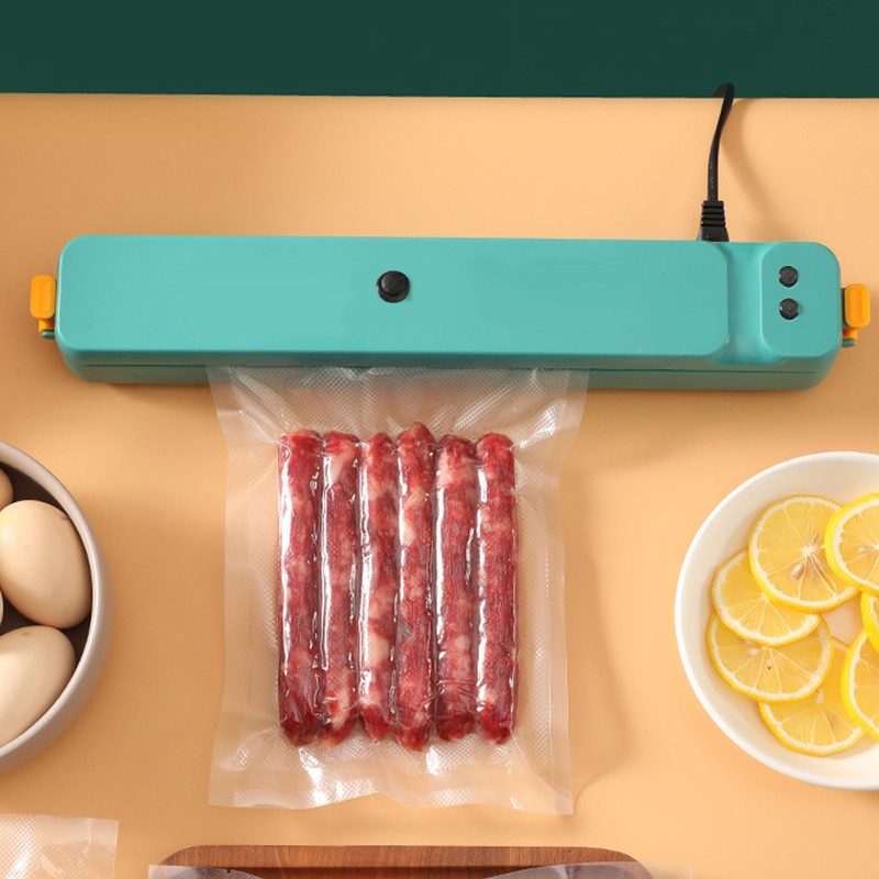 Food Vacuum Sealing Machine Green Mini Auto Wide Applicable Easy