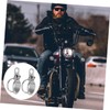 Ciieeo 2 Pcs Turn Signal Bracket for Motorcycle Forks Durable