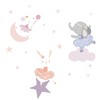 Bedtime Originals Tiny Dancer Ballet Animals & Stars Wall Decals-
