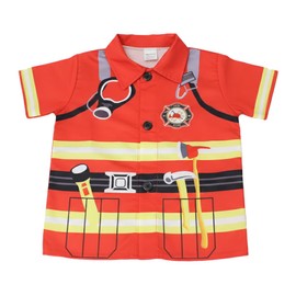 monoii Toy Pretend Play, Firefighter Cosplay, Children's Costume, Kids Costume, Halloween, Small