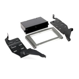 Scosche NN1648B Double DIN or Single DIN + Pocket Radio Install Dash Kit Compatible with Select 2002-04 Nissan Altima - Aftermarket Car Stereo Installation - See Fit Guide Image to Verify Your Vehicle