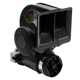 LIDSCURA Air Horn Kit,12V 150db Super Loud Train Horn For Car Motorcycle Truck Modification Car (12V Black Air Horn+Wiring Harness)