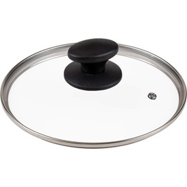 Wahei Freiz AME-7189 Glass Lid with Steam Vent, 7.9 Inches (20 cm), Fully Physically Tempered, Amazon.co.jp Exclusive