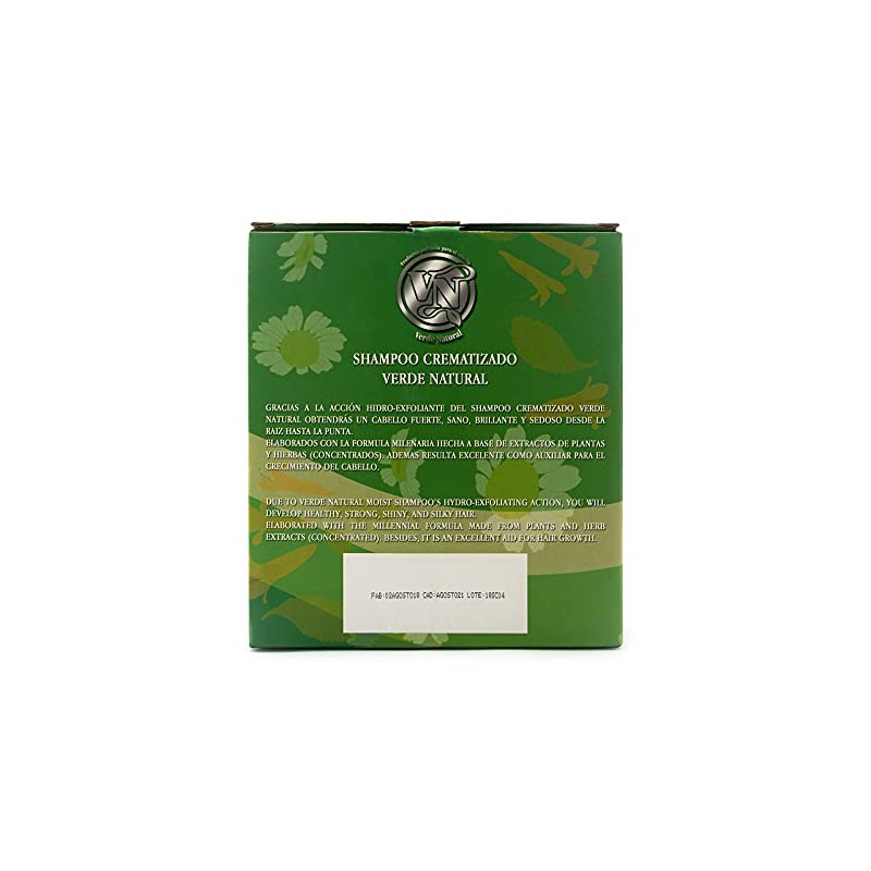 VERDE NATURAL - Shampoo Crematizado Anti Caída - 3 botellas