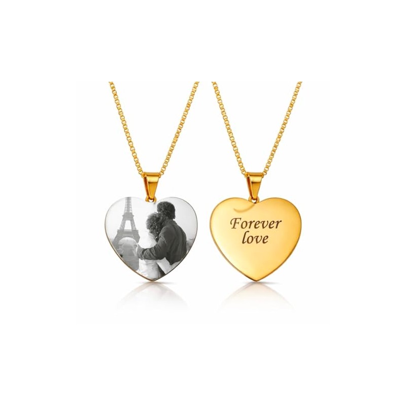 Grabado Láser Personalizado Collares Placa Llaveros Pulseras y Más Nombre