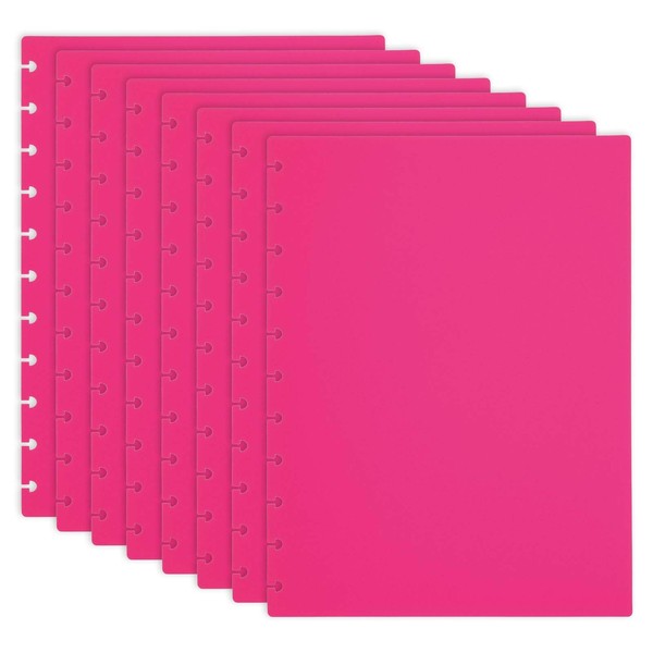 PATIKIL 4 Pair Discbound Notebook Cover, 8.74" x 11.26" Letter