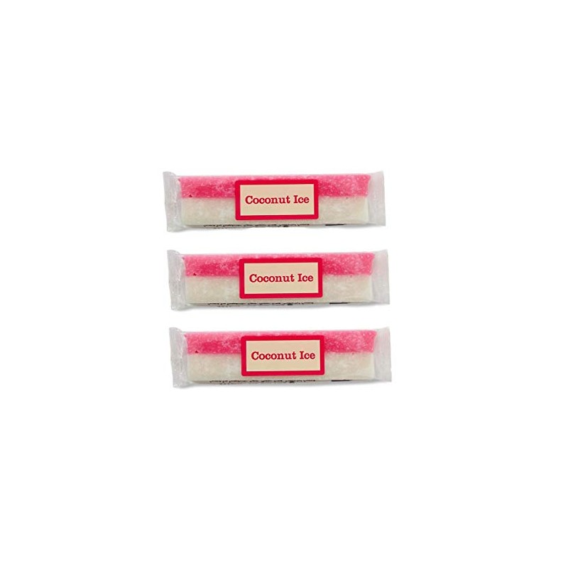 Classic Coconut Ice 3 x 130g Bar Bundle