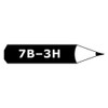 LÄUFER Plastic Plastic L-125 (01250) Pack of 3 Erasers
