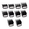 10-Piece Clipper Guard Set, Black Professional Clipper Guard Set Compatible