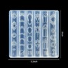 3D Frame Nail Art Molds Mirror Design, Silicone Nails Tool