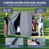 Nukugula 800D Waterproof Golf Cart Cover 2/4/6 Passenger, Heavy Duty
