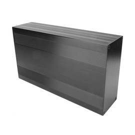 Fafeicy Aluminum Cooling Box, Split Type Enclosure Electronic Box, 1.25-1.5mm Baffle Thickness, for GPS Analyzer Housing, HiFi Amplifier Aluminum Housing, DIY(68 x 145 x 250mm), Electronic