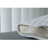 Pine Cushion, Quilted, Directly Filled, Pine Wood Cushion