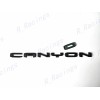 GMC 4PCS Gloss Black Door Rear AT4 Canyon OVERLAY Emblems