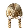 2 Sets Cat Skull Shape Hair Clip with Bone Pin,