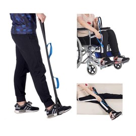 Thigh & Leg Lifter Strap, Lift Leg Raiser Aids for The Elderly Lifting Legs up Straps - Adults, Handicap, Disability Lifters Foot with Hand Grip