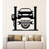 Vinyl Wall Decal Garage Auto Service Repair Car Racing Wheel