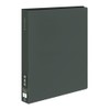 Nakabayashi CTDP-2L-120-D File, Ultra Transparent Pocket Album, Black Mat, 2L