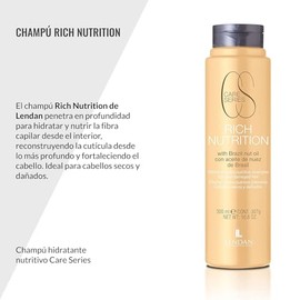 Lendan Rich Nutrition 300 ml / 10.8 Fl. Oz. Shampoo Hidratante, 300.0 grams, 1 item
